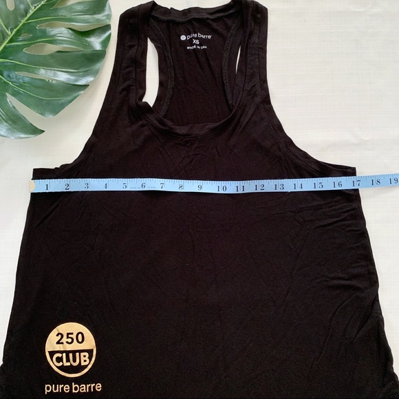 Pure Barre 2 extra soft black tanks size xs - Picture 4 of 7
